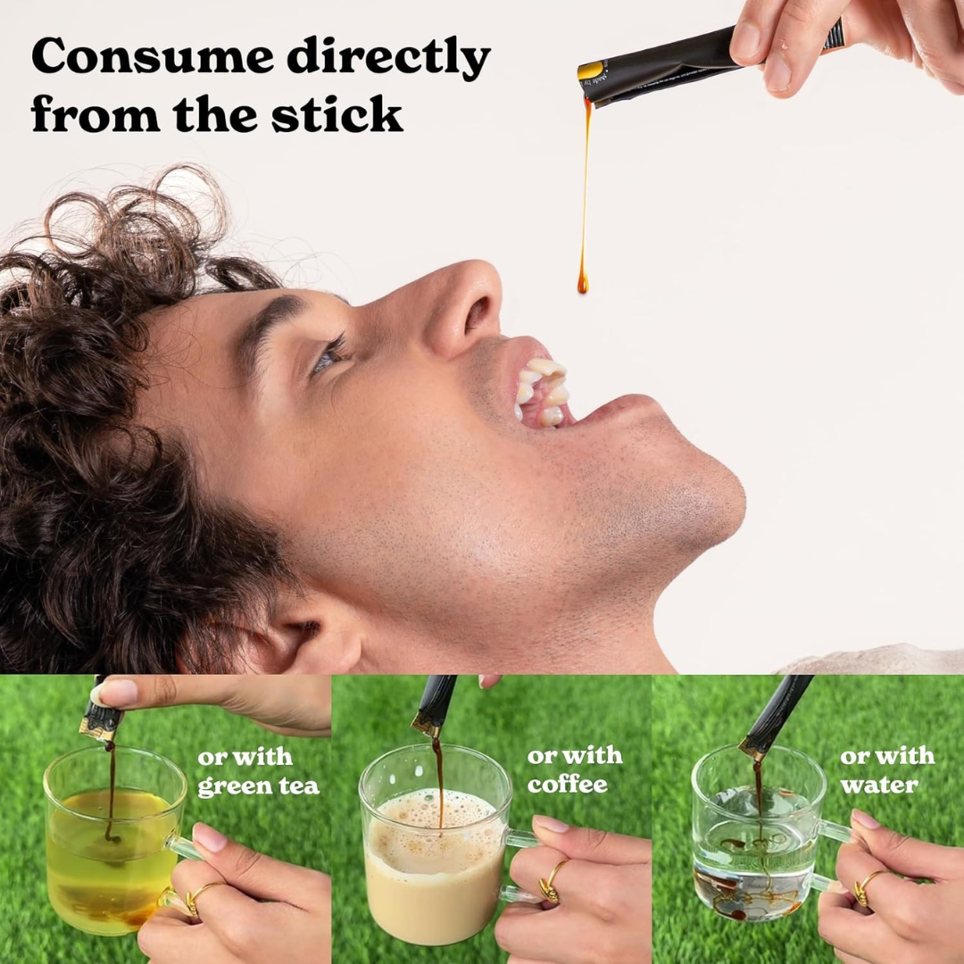 Pure Shilajit Honey Sticks