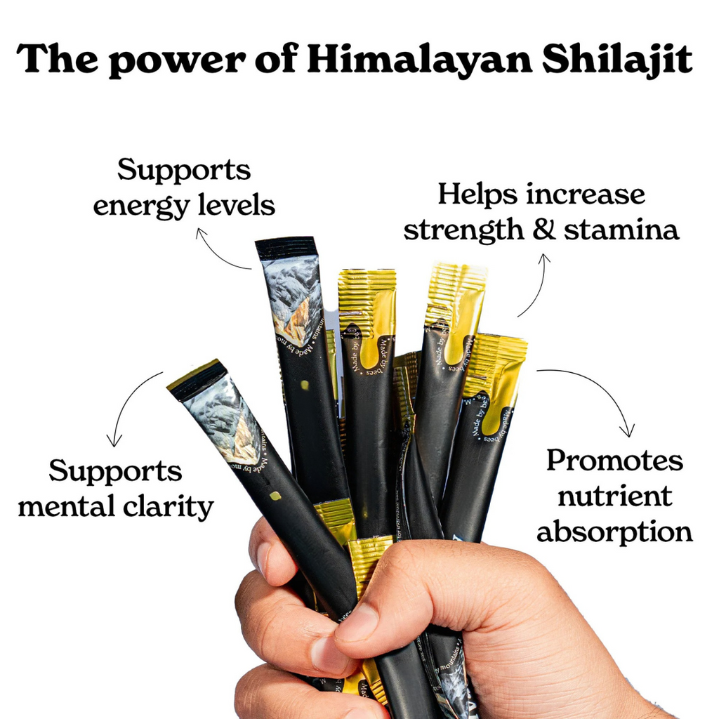 Pure Shilajit Honey Sticks