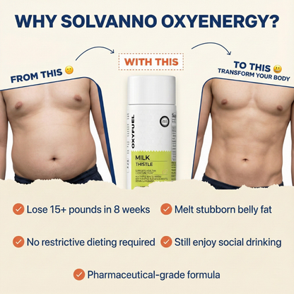 SOLVANNO™ Milk Thistle Liver Detox & Colon Cleanse