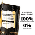 Pure Shilajit Honey Sticks