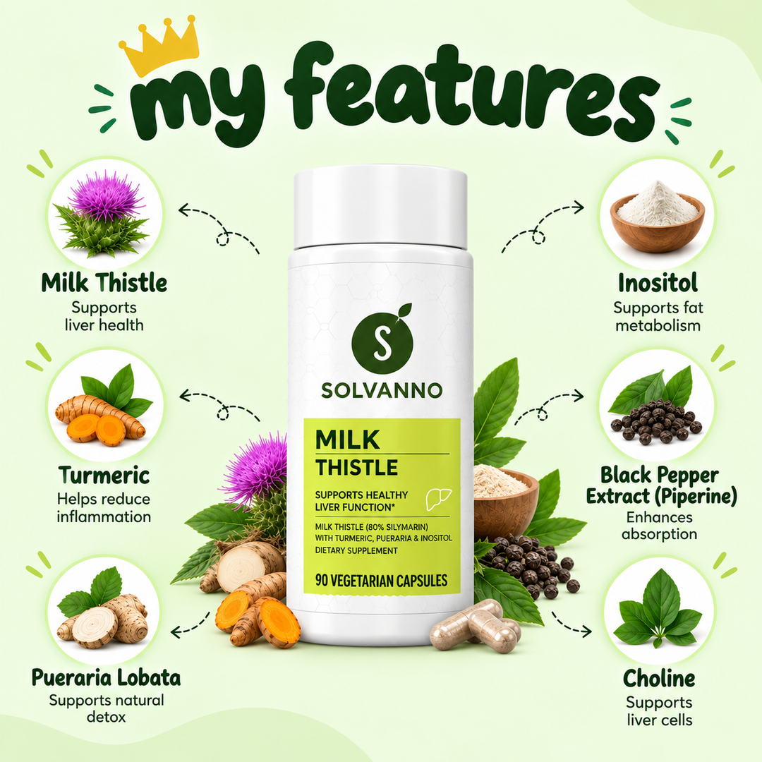 SOLVANNO™ Milk Thistle Support