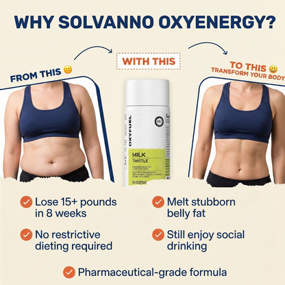 SOLVANNO™ Milk Thistle Liver Detox & Colon Cleanse